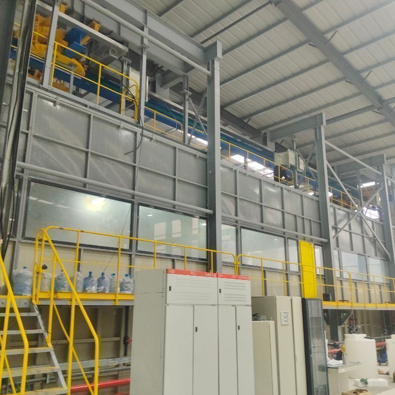 Ligne de production d&rsquo;&eacute;lectrod&eacute;position