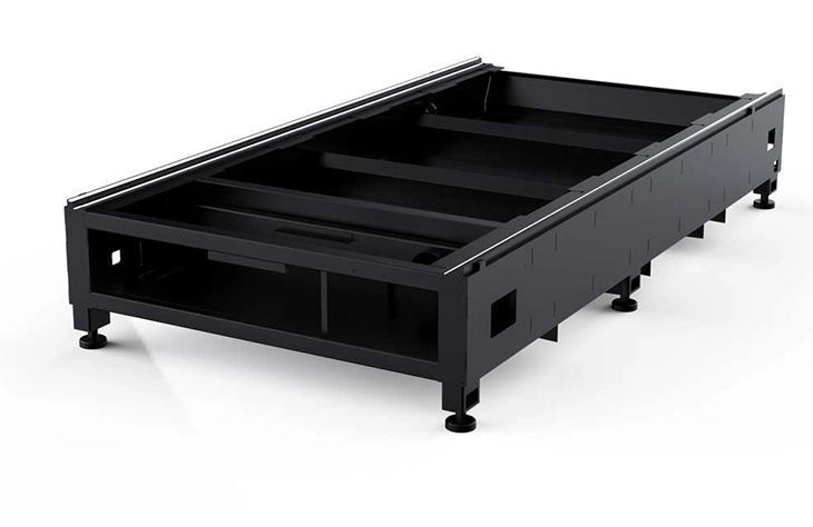 Plate-forme d'&eacute;change Machine de d&eacute;coupe laser de t&ocirc;les