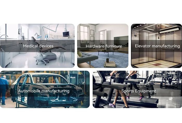 Industries d'application