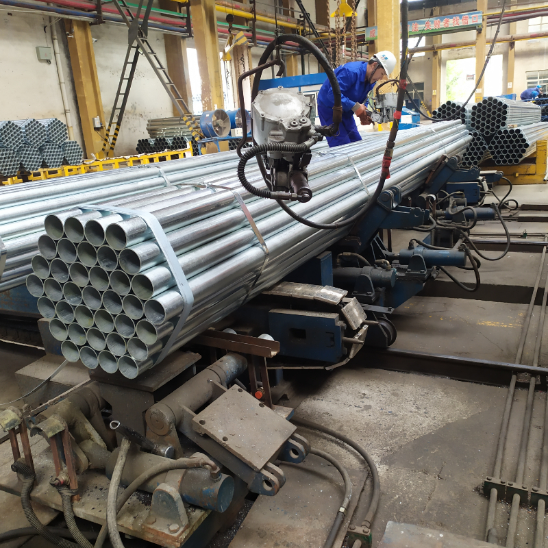 Ligne de galvanisation &agrave; chaud de tuyaux en acier