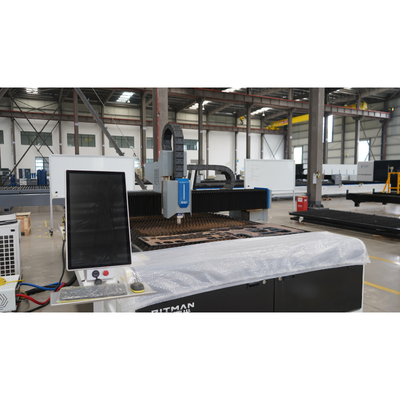 D&eacute;coupe laser de feuilles &agrave; plate-forme unique Machine