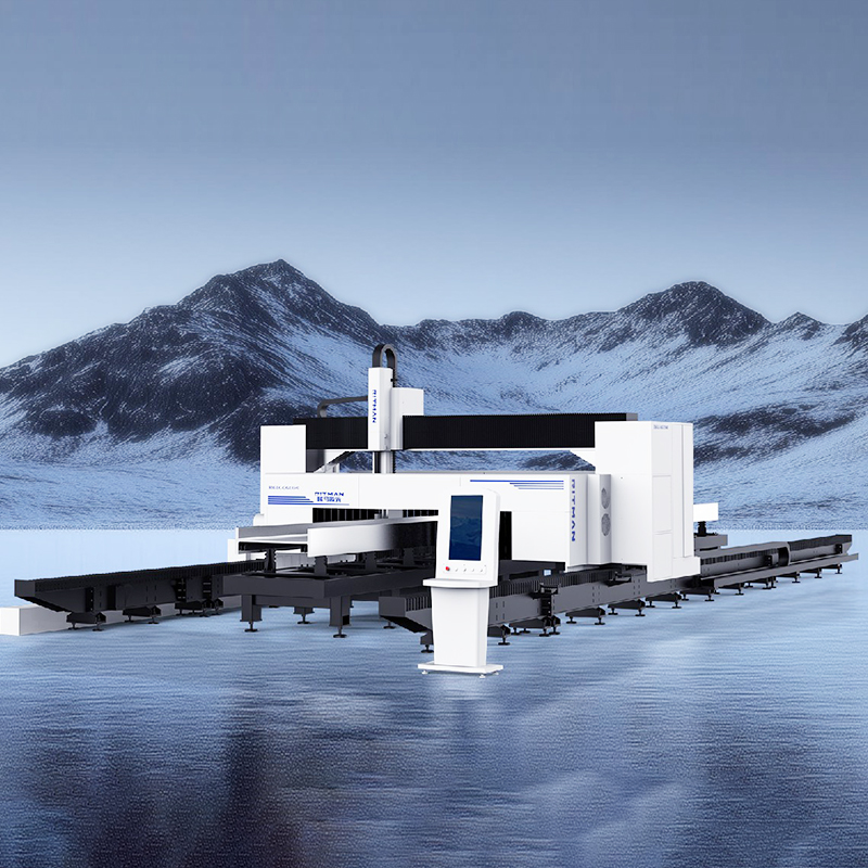 Machine de d&eacute;coupe laser &agrave; poutre en H