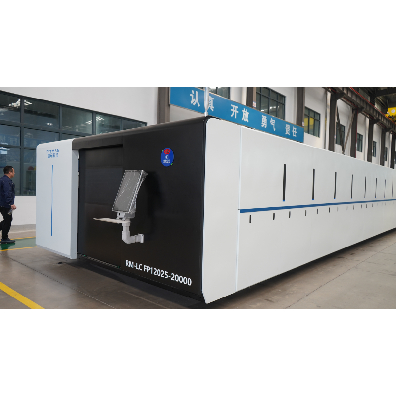 D&eacute;coupe laser de t&ocirc;les pour plateforme d'&eacute;change Machine