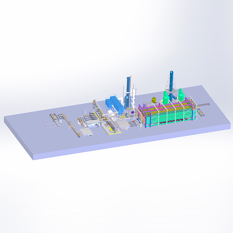 Ligne de galvanisation &agrave; chaud de tuyaux en acier